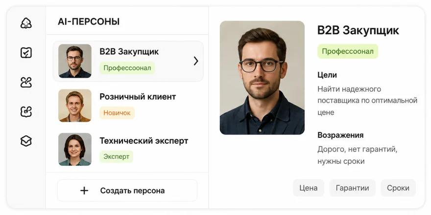 Генеративные ИИ-персоны